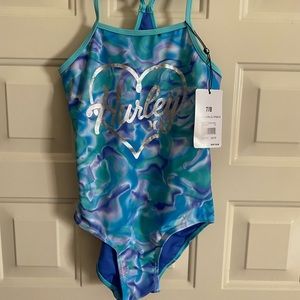 Girls Hurley 1 piece swimsuit